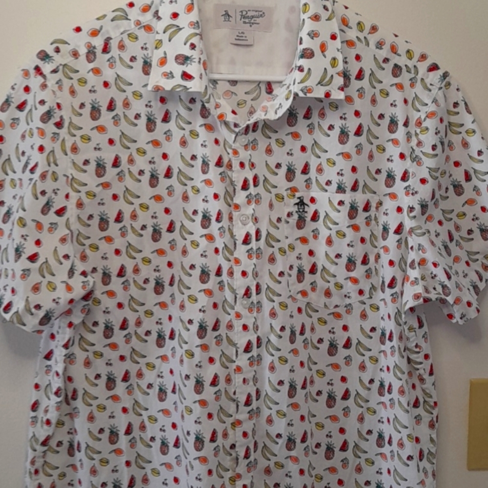 MEN SHIRT ORIGINAL PENGUIN NEW